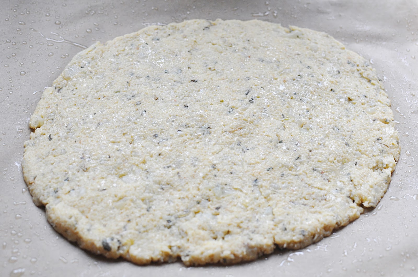 Perfect Paleo, Vegan Cauliflower Pizza Crust