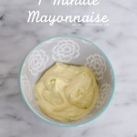 1 Minute Paleo Mayonnaise (& Horseradish Mayonnaise)