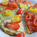 Perfect Paleo, Vegan Zucchini Pizza Crust