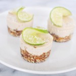 Mini Raw Vegan Paleo Coconut Lime Cheesecakes